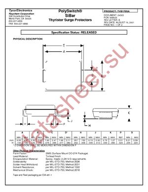 TVB170SA-L datasheet  